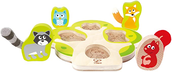 PUZZLE DESCUBRE QUIEN ESTA EN EL ARBOL HAPE